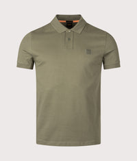 Slim Fit Passenger Polo Shirt: 342 Open Green 