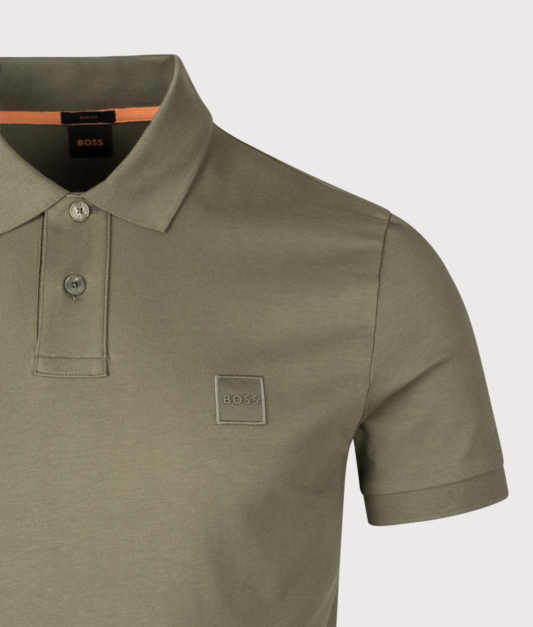 Slim Fit Passenger Polo Shirt. Shot by EQVVS. Detail shot.
