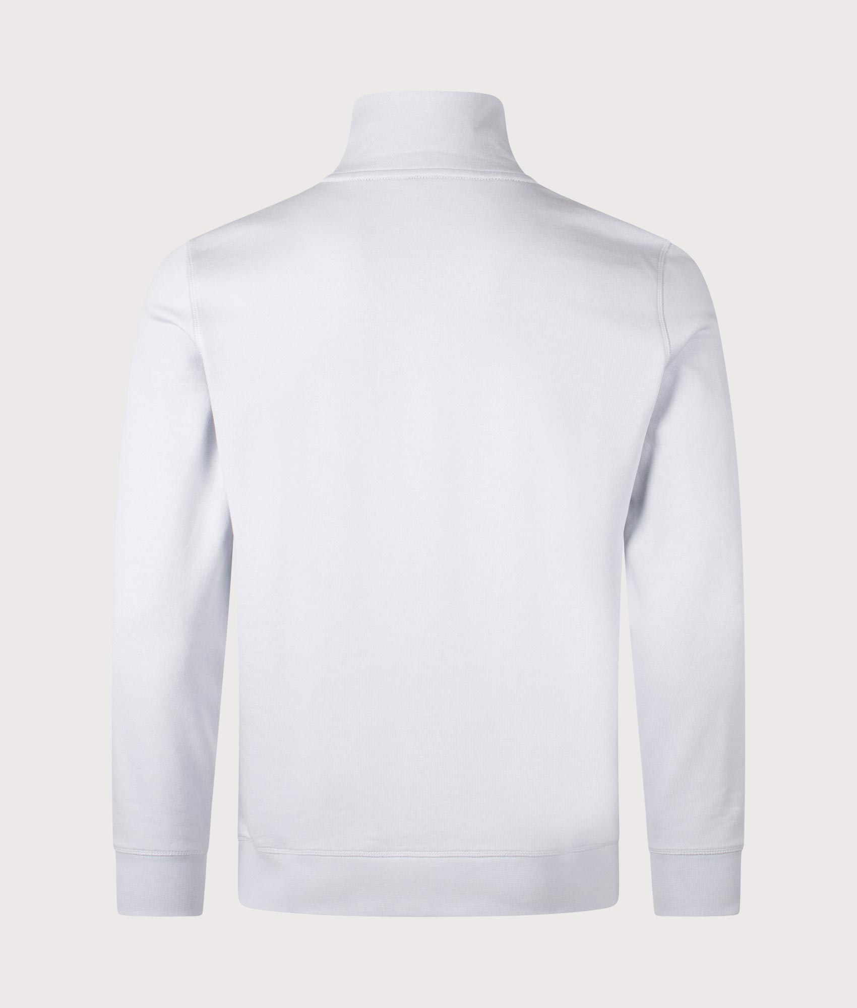 Quarter Zip Zetrust Sweatshirt. Shot by EQVVS. Back shot.