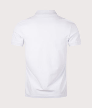 Slim Fit Passenger Polo Shirt. Shot by EQVVS. Back shot.