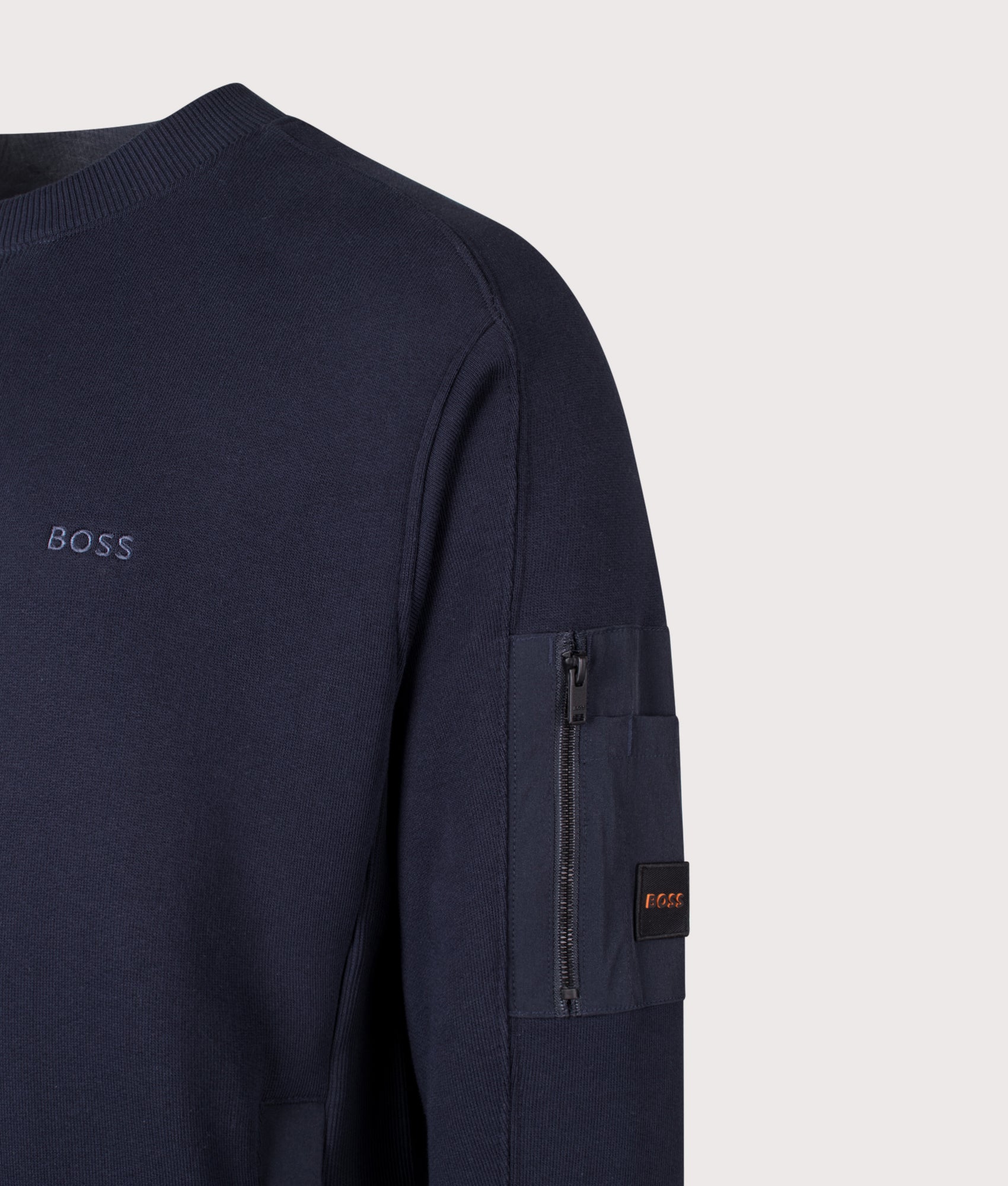 Relaxed Fit We Mixed Sweatshirt. Shot by EQVVS. Detail shot