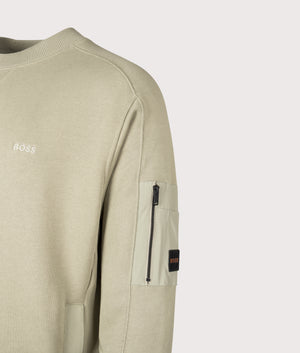 Relaxed Fit We Mixed Sweatshirt. Shot by EQVVS. Detail shot.