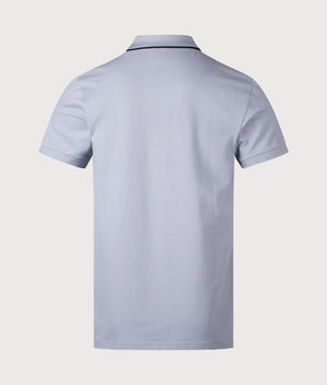 Zip Neck Philix Polo Shirt. Shot by EQVVS. Back shot.