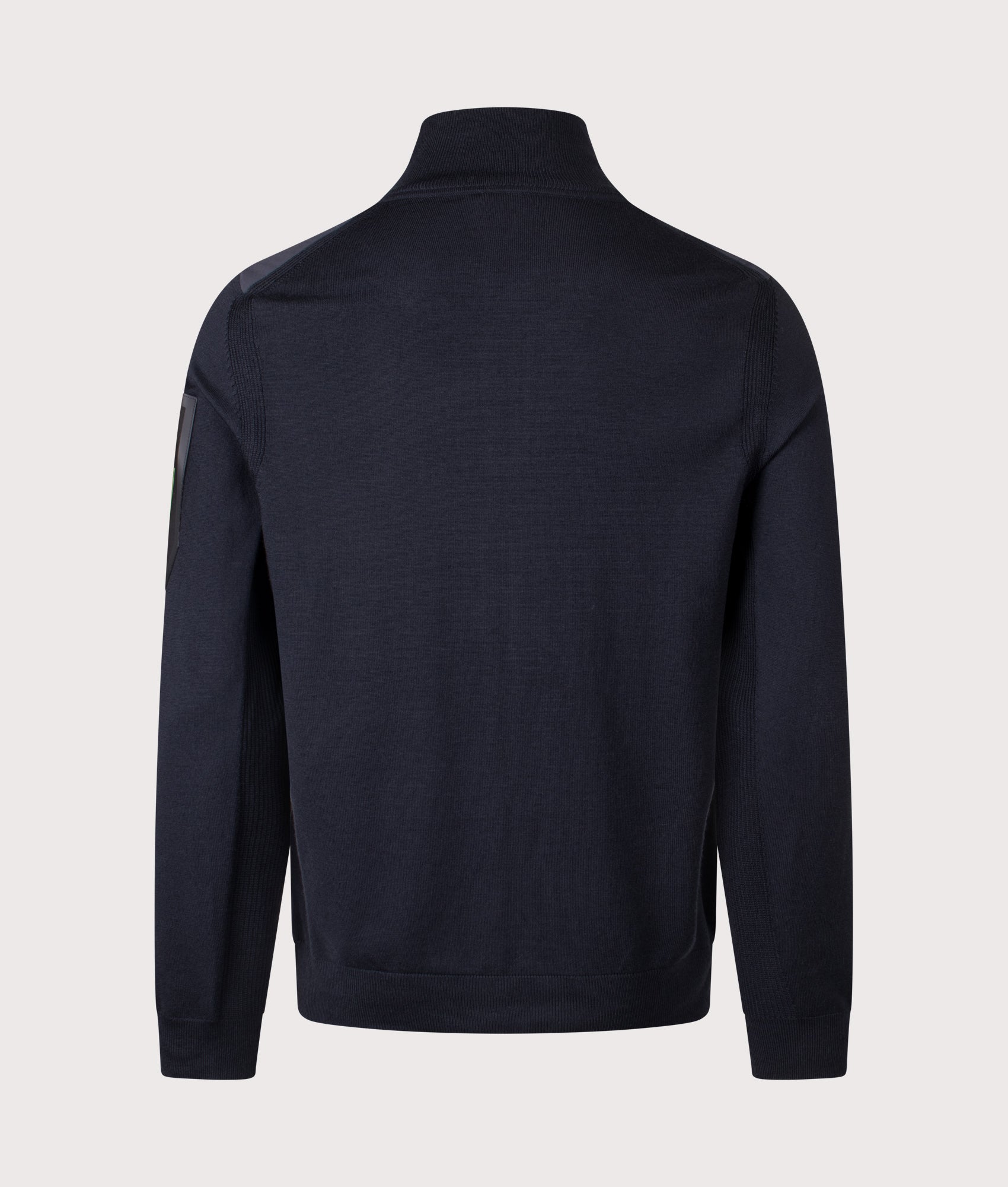 Momentum X Jacket in Dark Blue | BOSS | EQVVS | Back shot 
