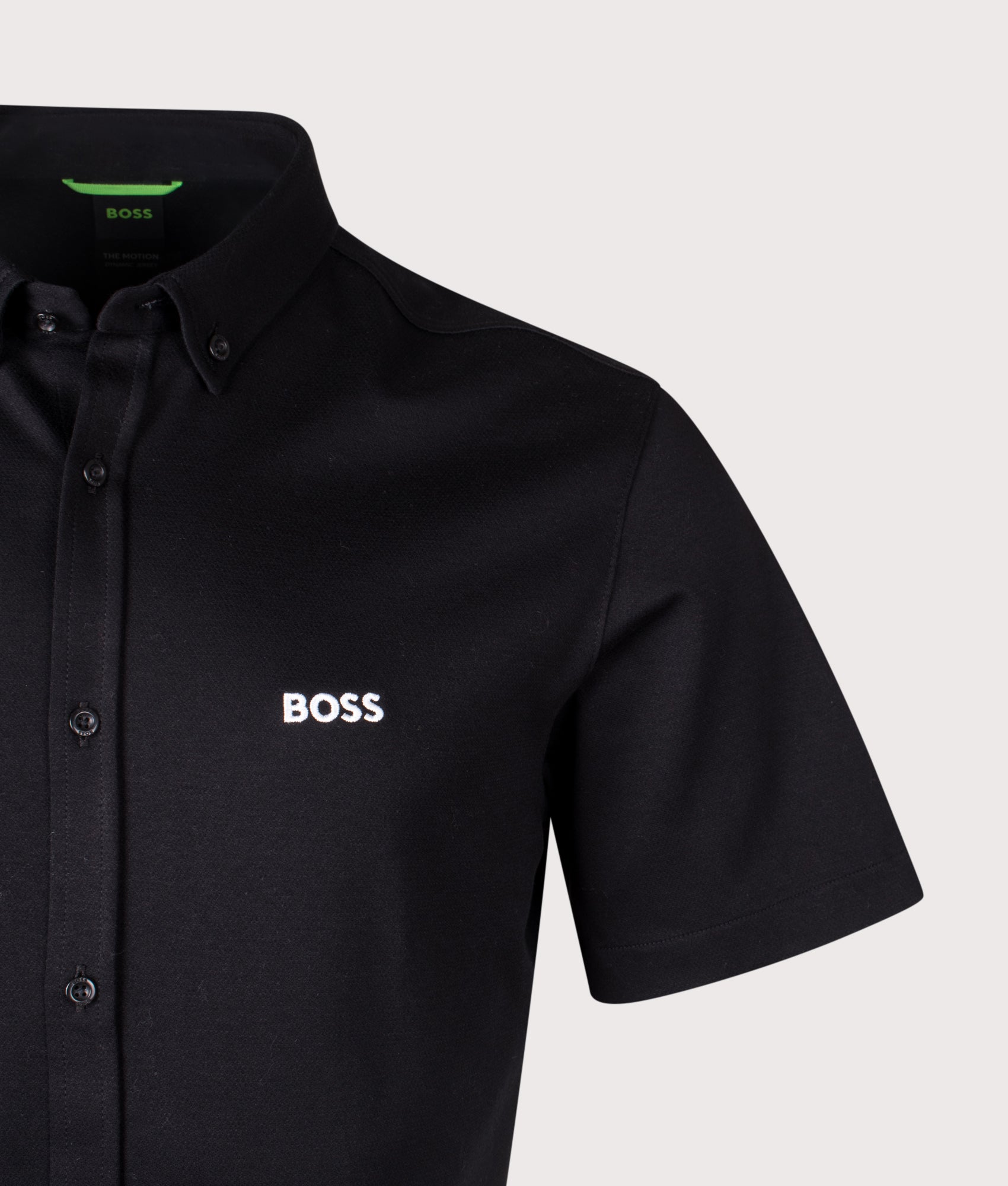 B Motion Short Sleeve Shirt. Shot y EQVVS. Detail shot.