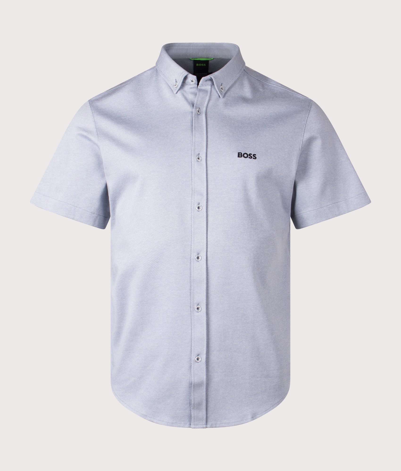 B Motion Short Sleeve Shirt. Shot by EQVVS. Front shot.