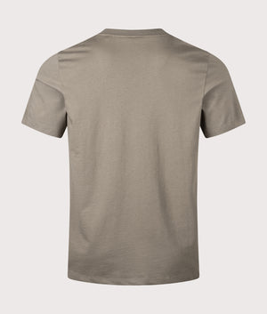 Dugolini T-Shirt in Medium Grey. 100% Cotton | HUGO | EQVVS | Back shot 
