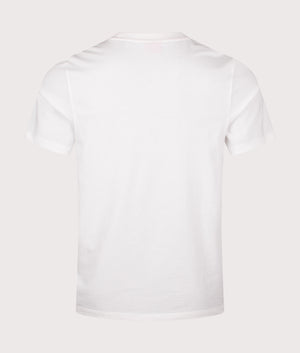 Dugolini T-Shirt in Natural. 100% Cotton | HUGO | EQVVS | Back shot 