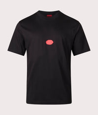 Relaxed Fit Divis T-Shirt: 001 Black 