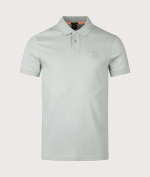 Slim Fit Passenger Polo Shirt | BOSS | EQVVS | Front shot 