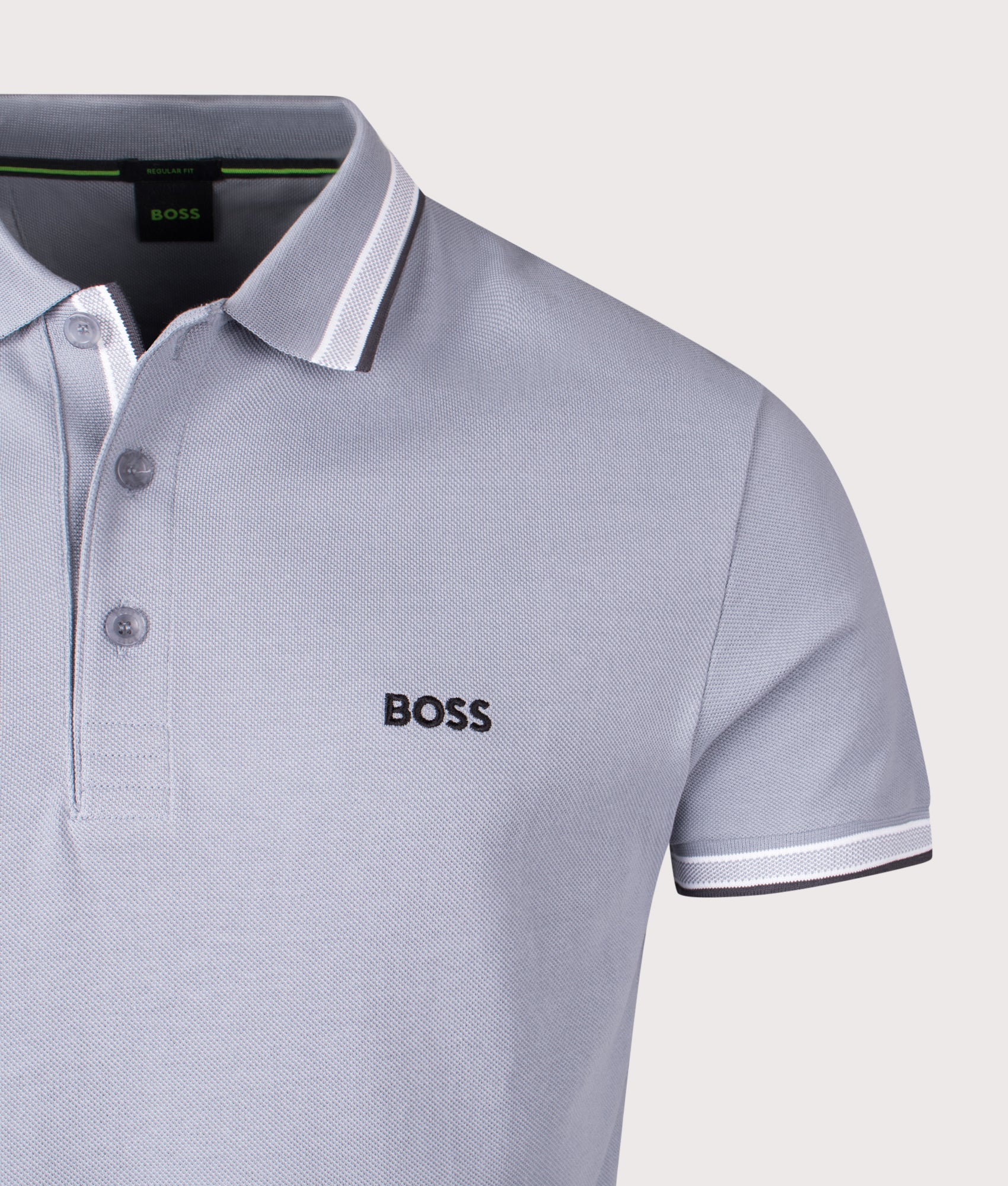 Paddy Polo Shirt. Shot by EQVVS. Detail shot.