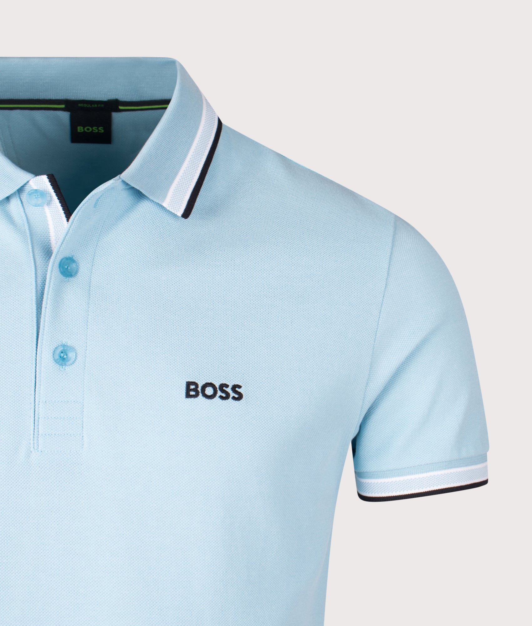 Paddy Polo Shirt. Shot by EQVVS. Detail shot.