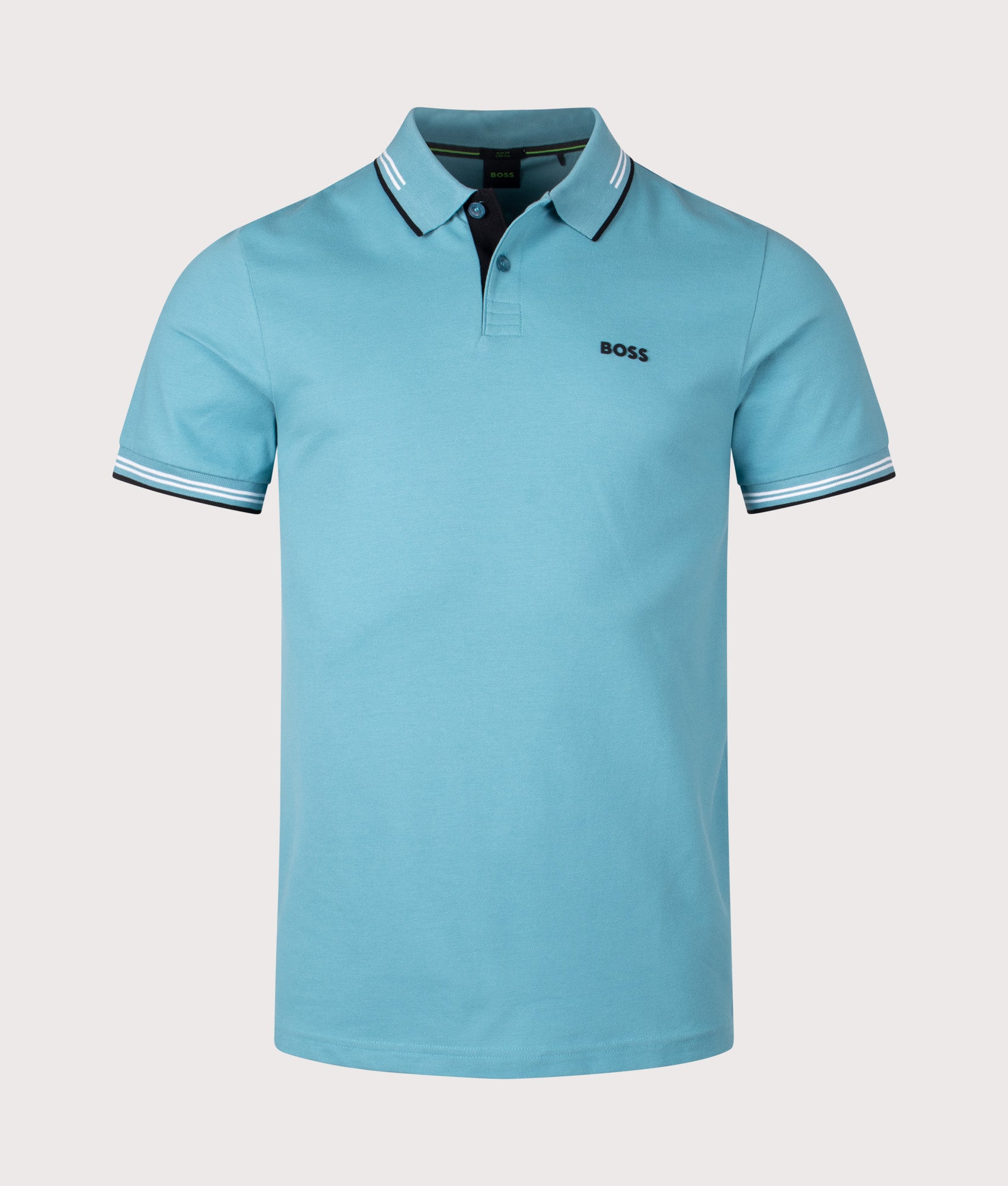 Slim Fit Paul Polo Shirt. Shot by EQVVS. Front shot.