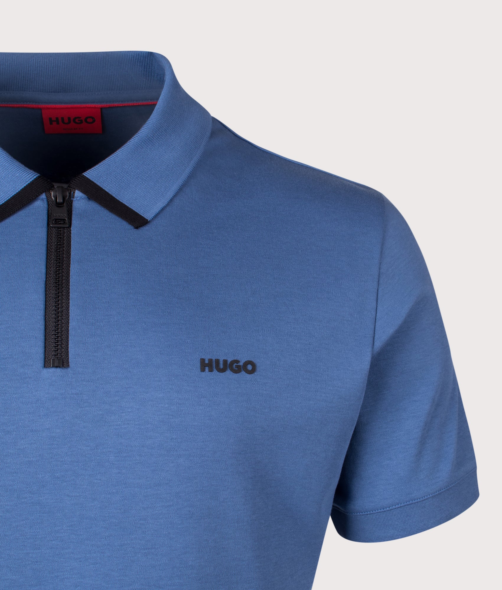 Dalomino Polo Shirt. Shot by EQVVS. Detail shot.