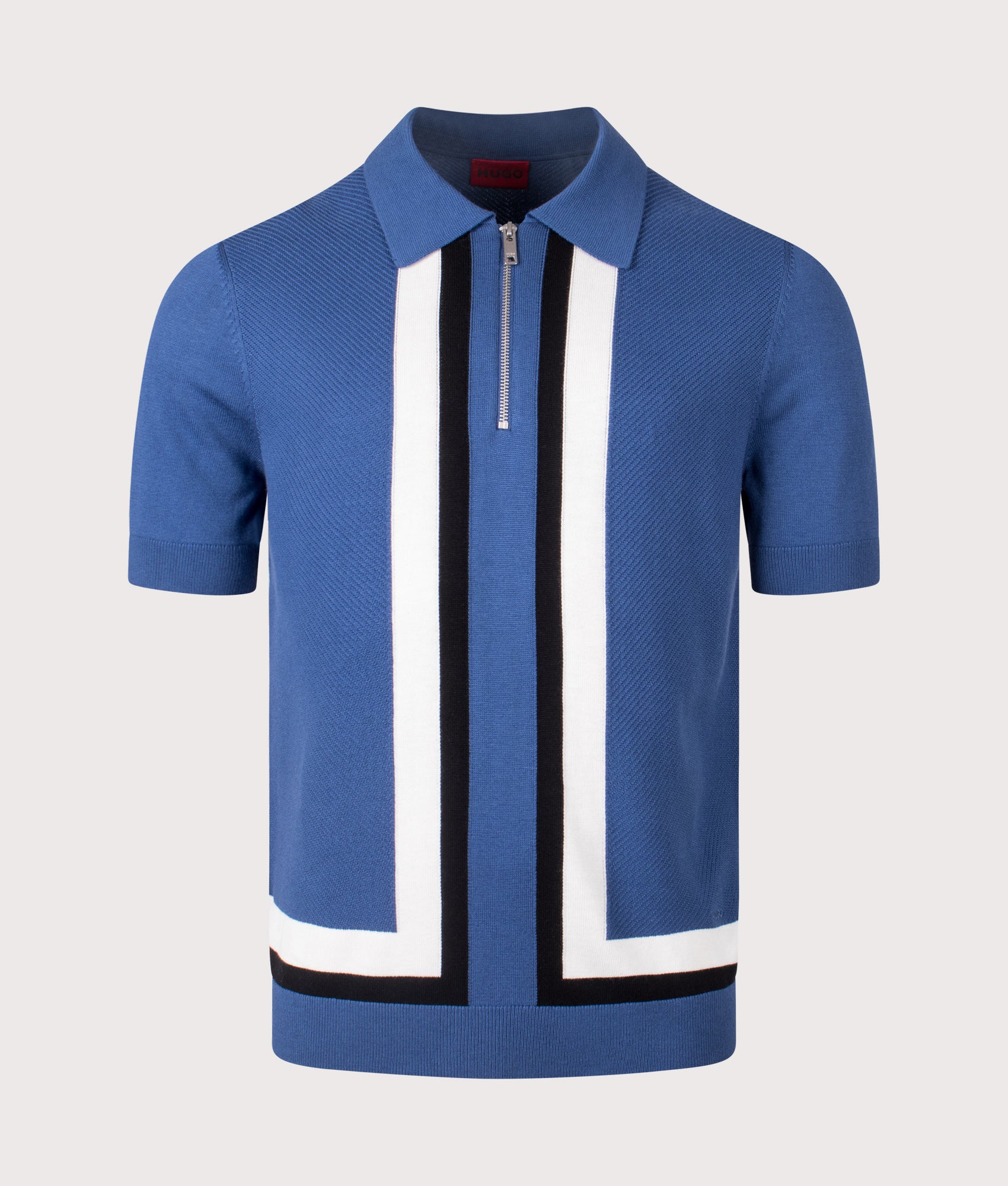 Relaxed Fit Sholpone Polo Shirt. Shot by EQVVS. Front shot.