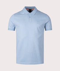 Slim Fit Passenger Polo Shirt: 451 Light/Pastel Blue 