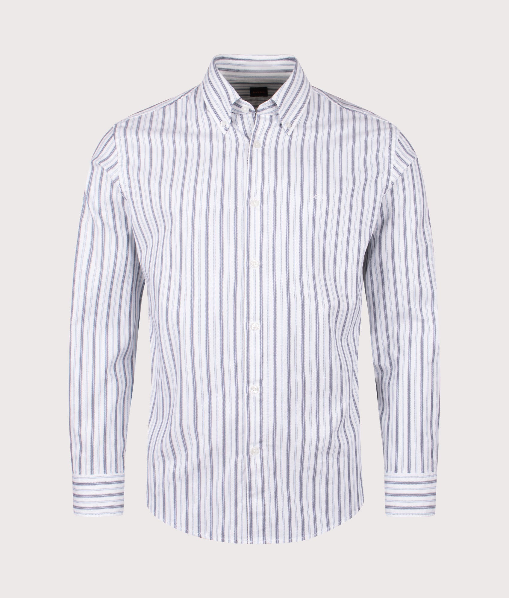 Ricoplus Shirt in Natural | BOSS | EQVVS | Front shot 