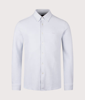 Slim Fit Myjersey Shirt in Light/Pastel Grey | BOSS