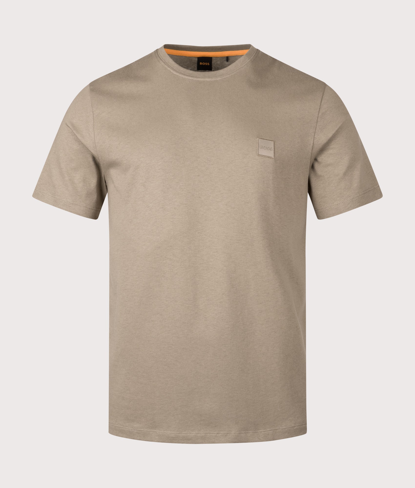 Tales T-Shirt in Open Green | 100% Cotton | BOSS | EQVVS | Front shot 