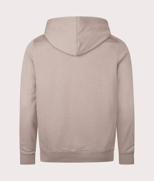 Wetalk Hoodie in Open Green. 100% Cotton | BOSS | Shot at EQVVS | Back shot 