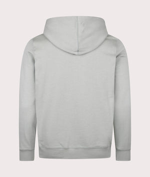 Wetalk Hoodie in Open Green. 100% Cotton | BOSS | Shot at EQVVS | Back shot 