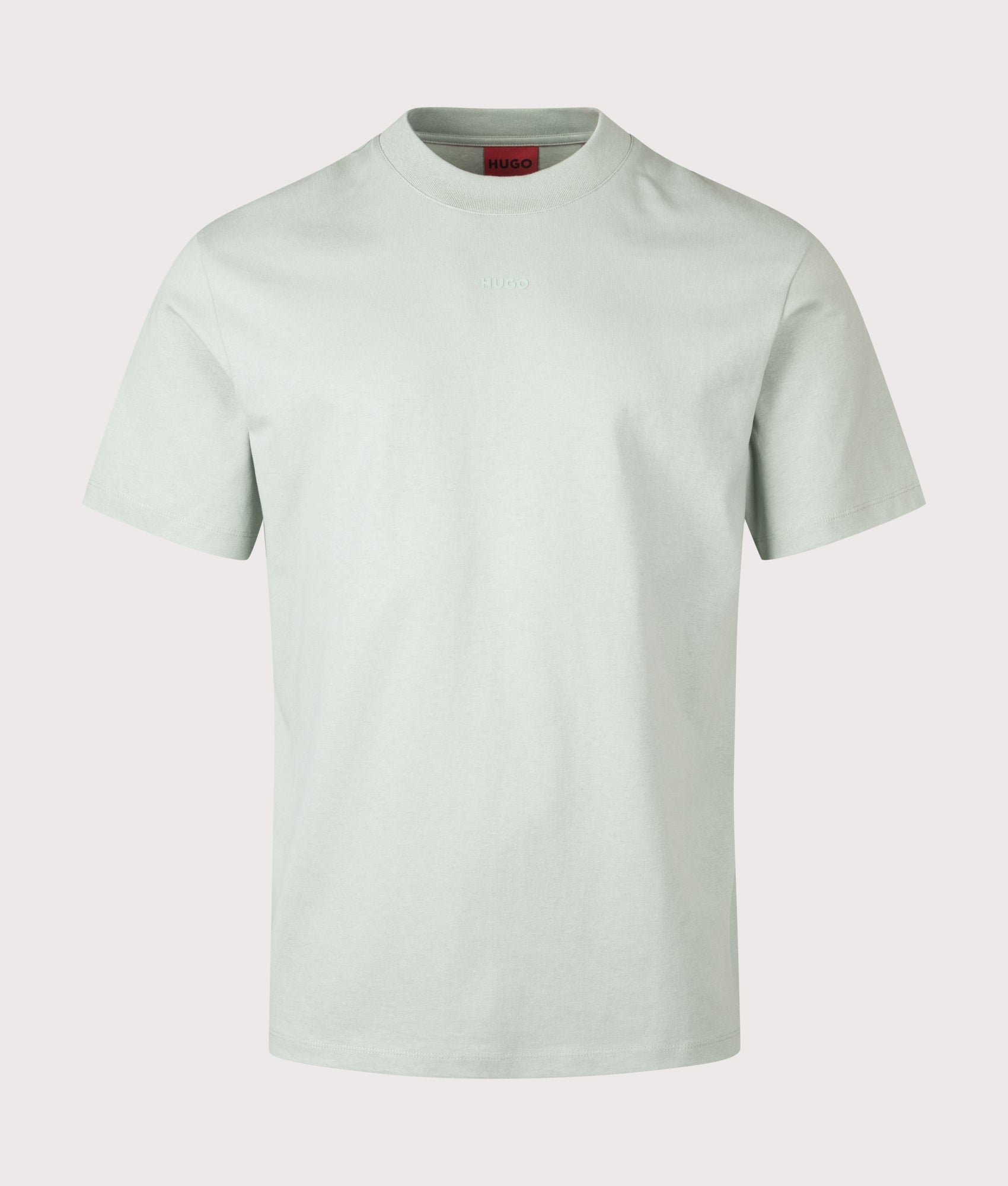 Relaxed Fit Dapolino T-Shirt in Light/Pastel Green | HUGO | Shot at EQVVS | Front shot