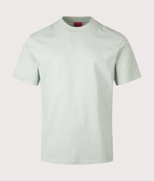 Relaxed Fit Dapolino T-Shirt in Light/Pastel Green | HUGO | Shot at EQVVS | Front shot