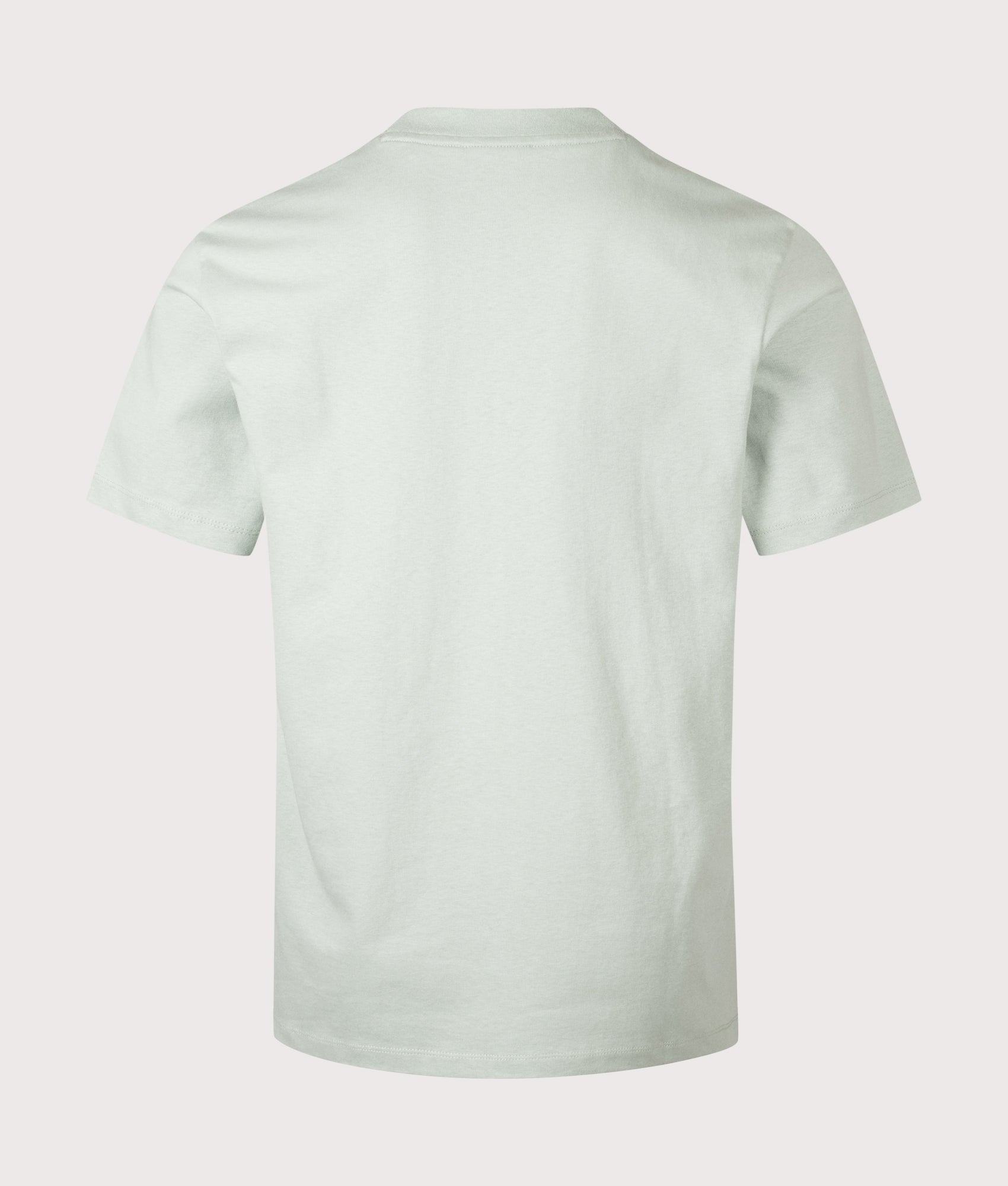 Relaxed Fit Dapolino T-Shirt in Light/Pastel Green | HUGO | Shot at EQVVS | Back shot 