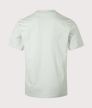 Relaxed Fit Dapolino T-Shirt in Light/Pastel Green | HUGO | Shot at EQVVS | Back shot 