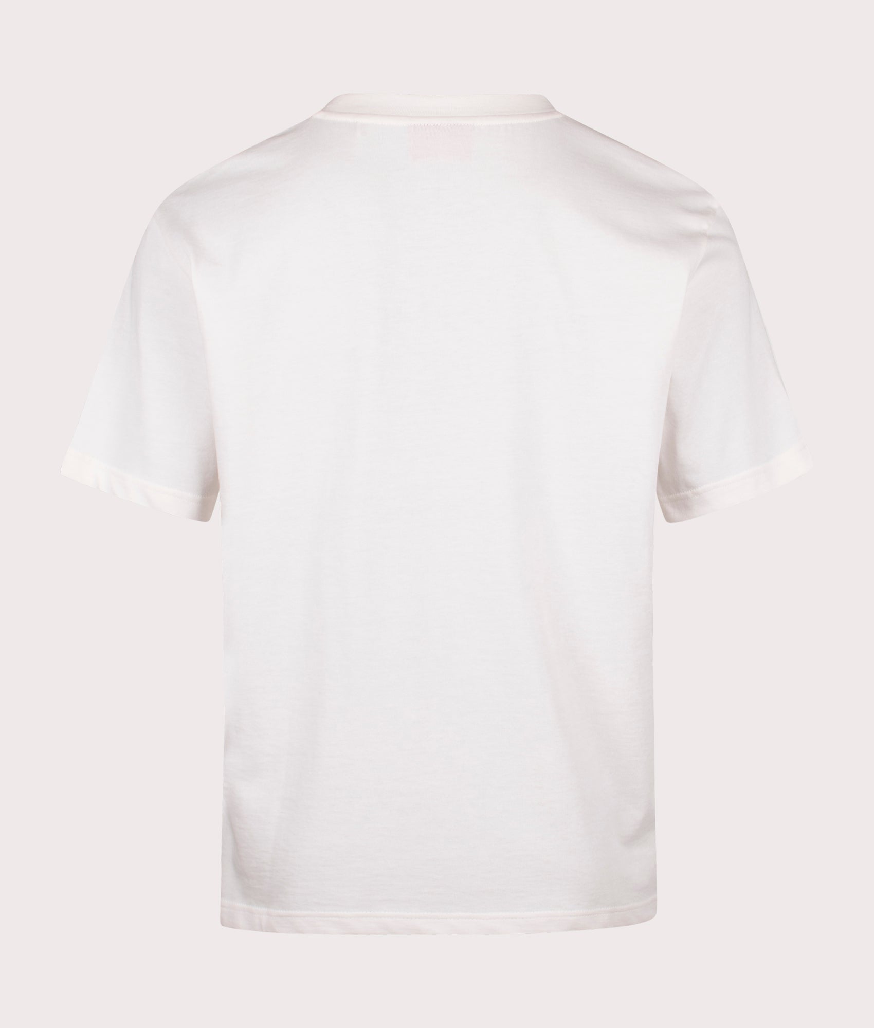 Relaxed Fit Divis T-Shirt in Natural | 100% Cotton | HUGO | EQVVS | Back shot 