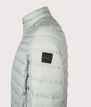 Oden2 Packable Jacket in Open Green | Recycled Polyamide | BOSS | EQVVS | Side detail shot 