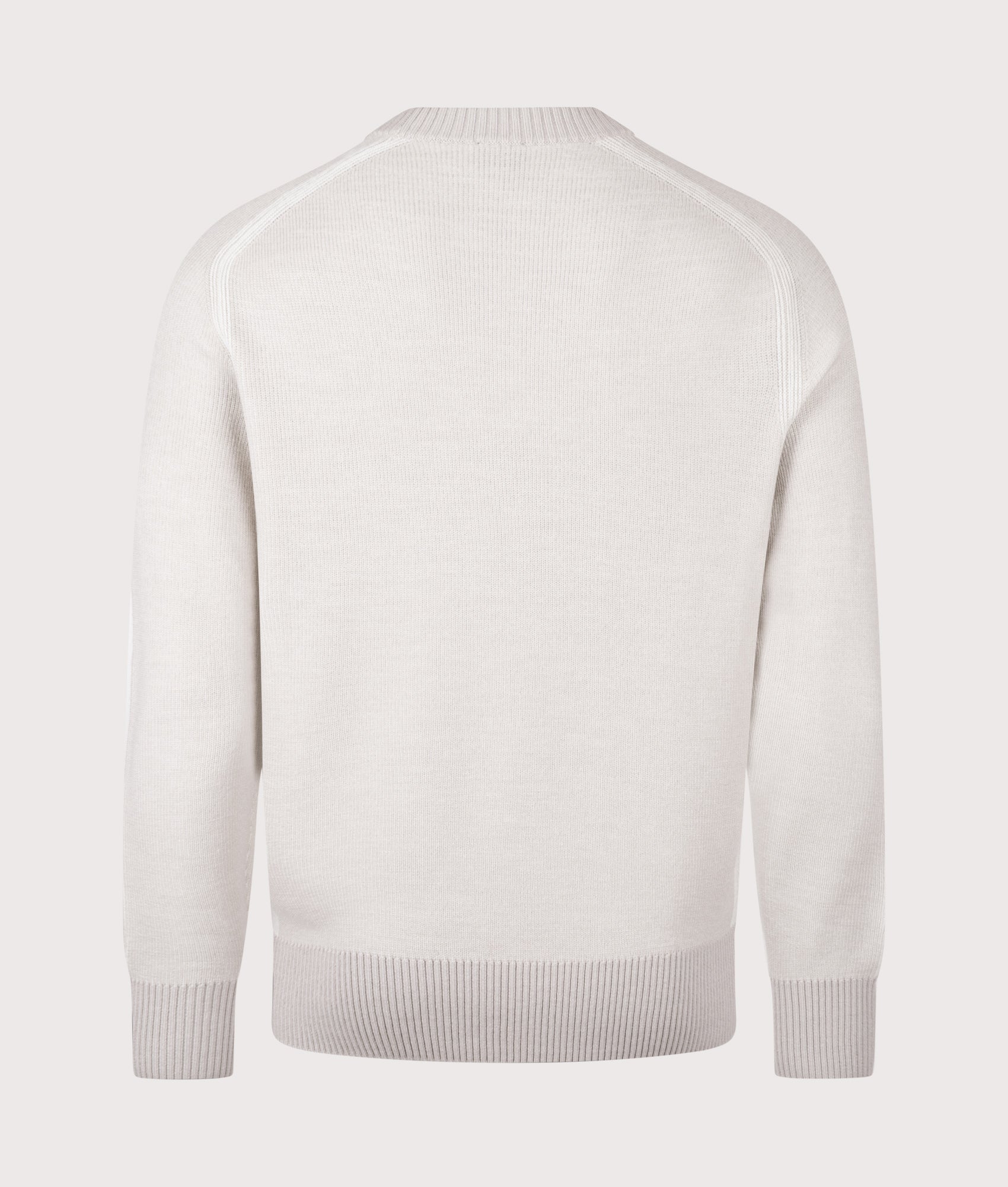BOSS Akajer Jumper in Open Grey at EQVVS Menswear.