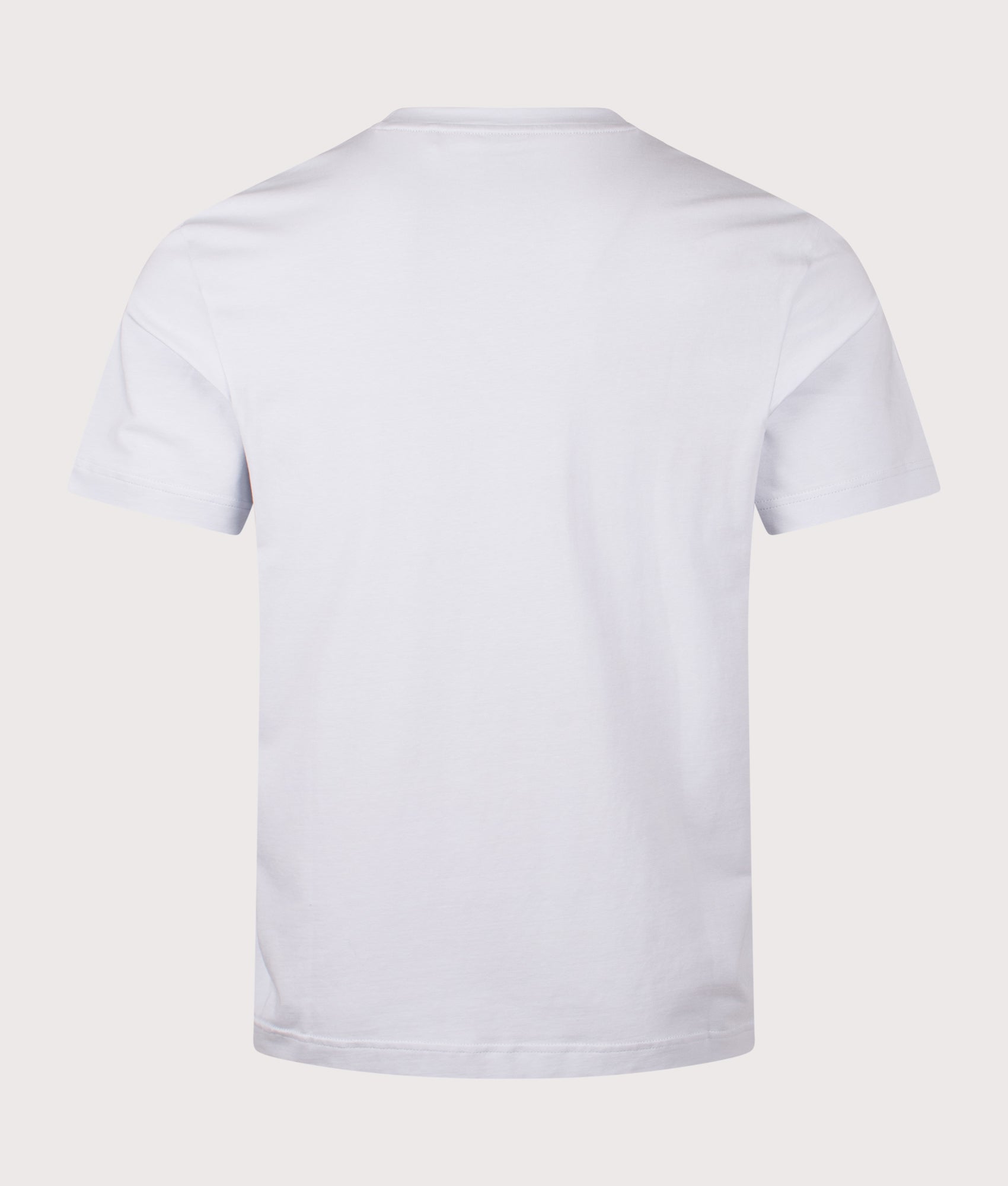 Relaxed Fit TChup T-Shirt in Light/Pastel Grey | BOSS | EQVVS | Back shot 