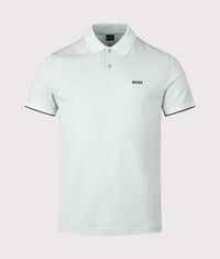 Chip Paddy Polo Shirt: 447 Turquoise/Aqua 