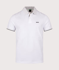Chip Paddy Polo Shirt: 100 White 