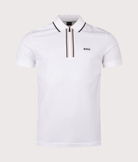 Slim Fit Philix Polo Shirt: 100 White 
