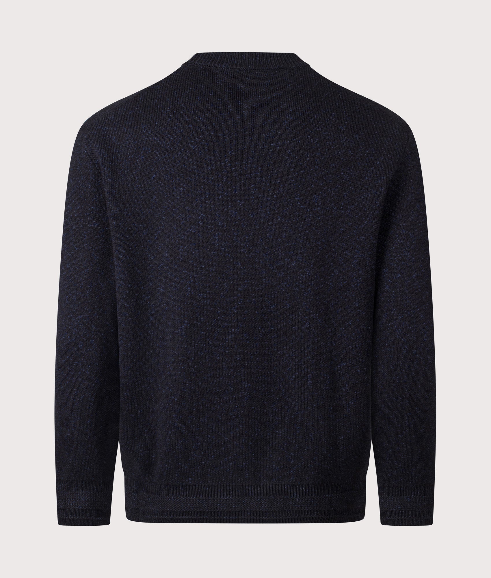 Kokoage Jumper in Black | 100% Cotton | BOSS | EQVVS | Back shot