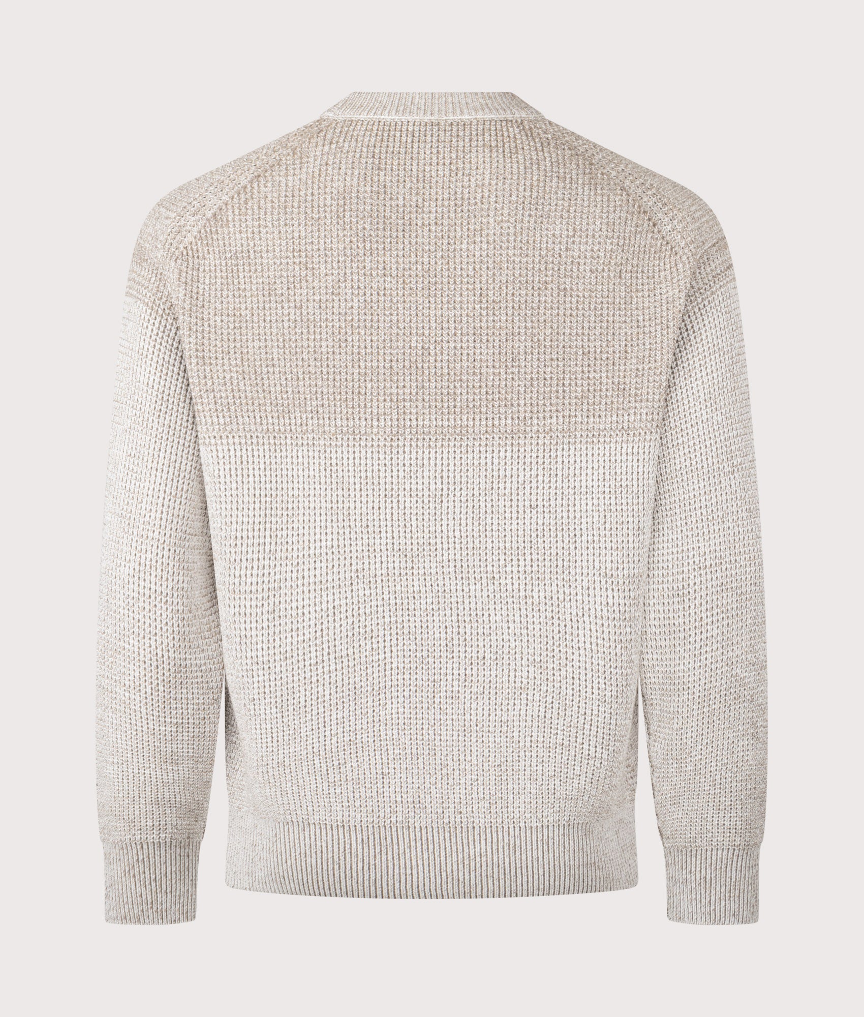 Kartney Jumper in Open Grey | BOSS | EQVVS | Back shot 