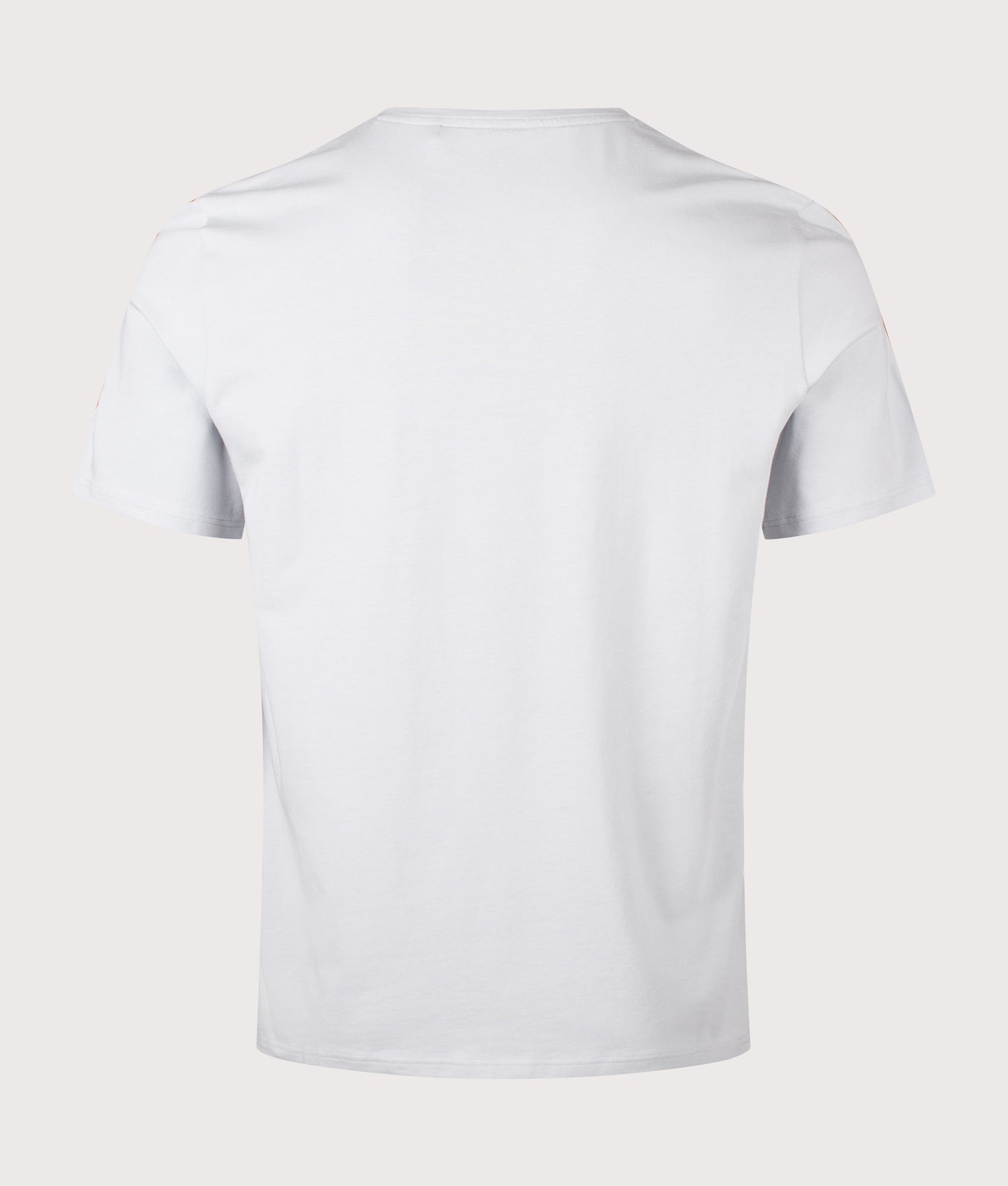 BOSS Unique Pyjama T-Shirt in Light/Pastel Grey at EQVVS Menswear. Back shot.