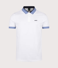 Regular Fit Member Polo Shirt: 100 White 