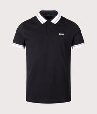 Regular Fit Member Polo Shirt: 001 Black 