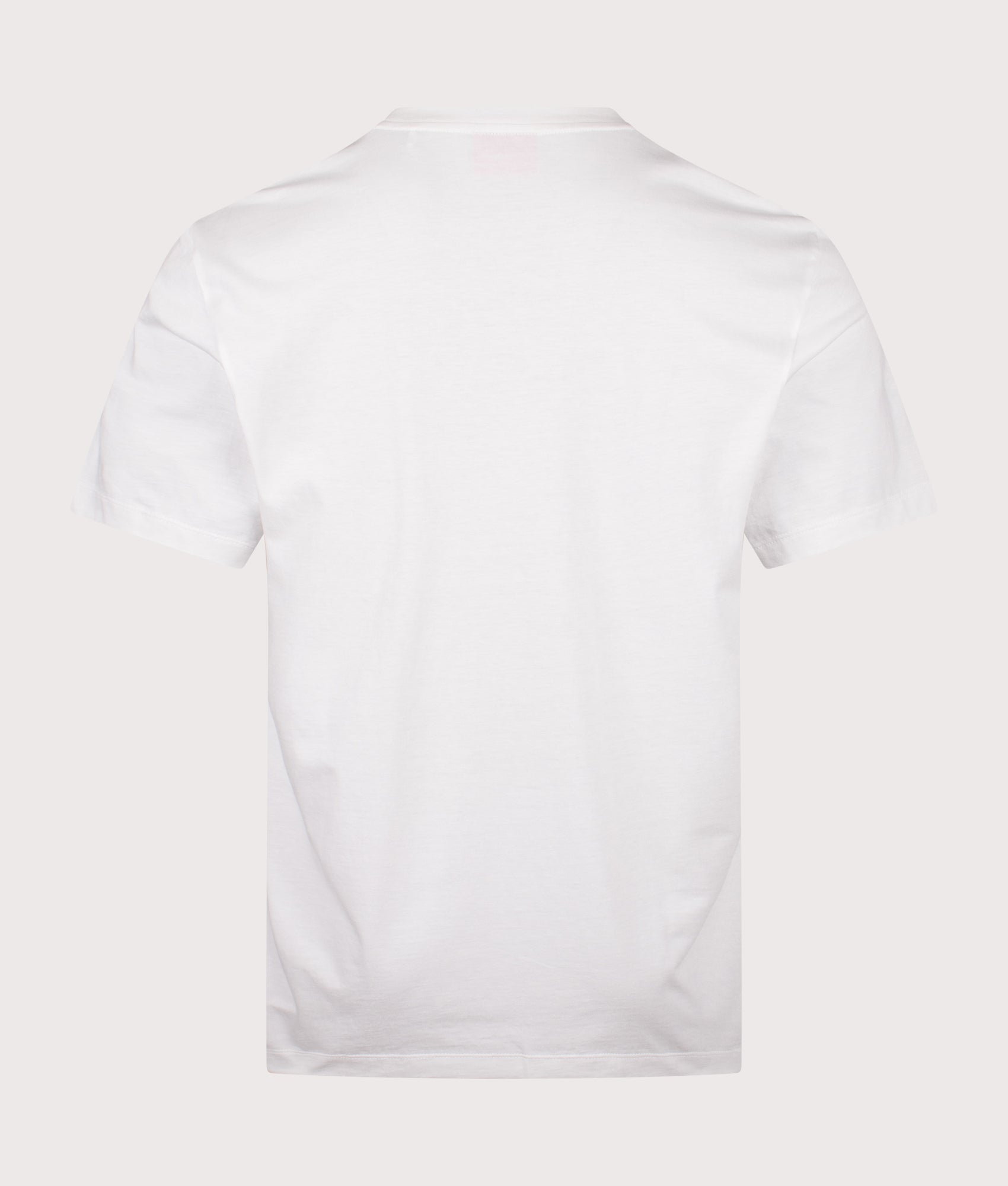 HUGO Relaxed Fit Damoru T-Shirt in Natural at EQVVS Menswear. Back shot.