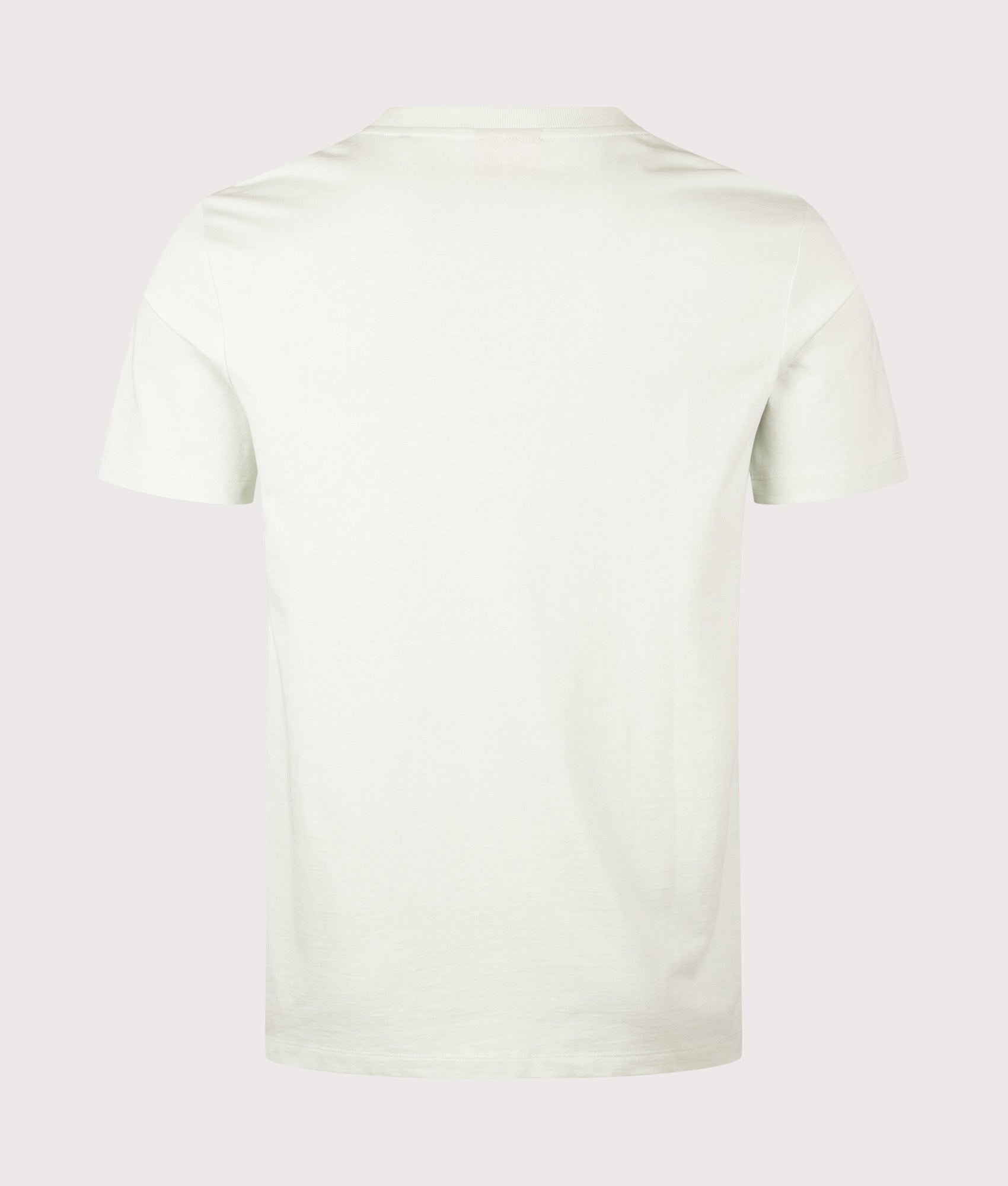 Darusi T-Shirt in Light/ Pastel Green by HUGO. Shot by EQVVS. Back shot.