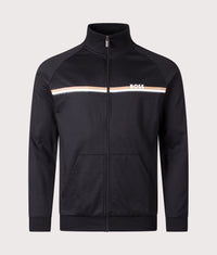 Authentic Zip Track Jacket: 001 Black 