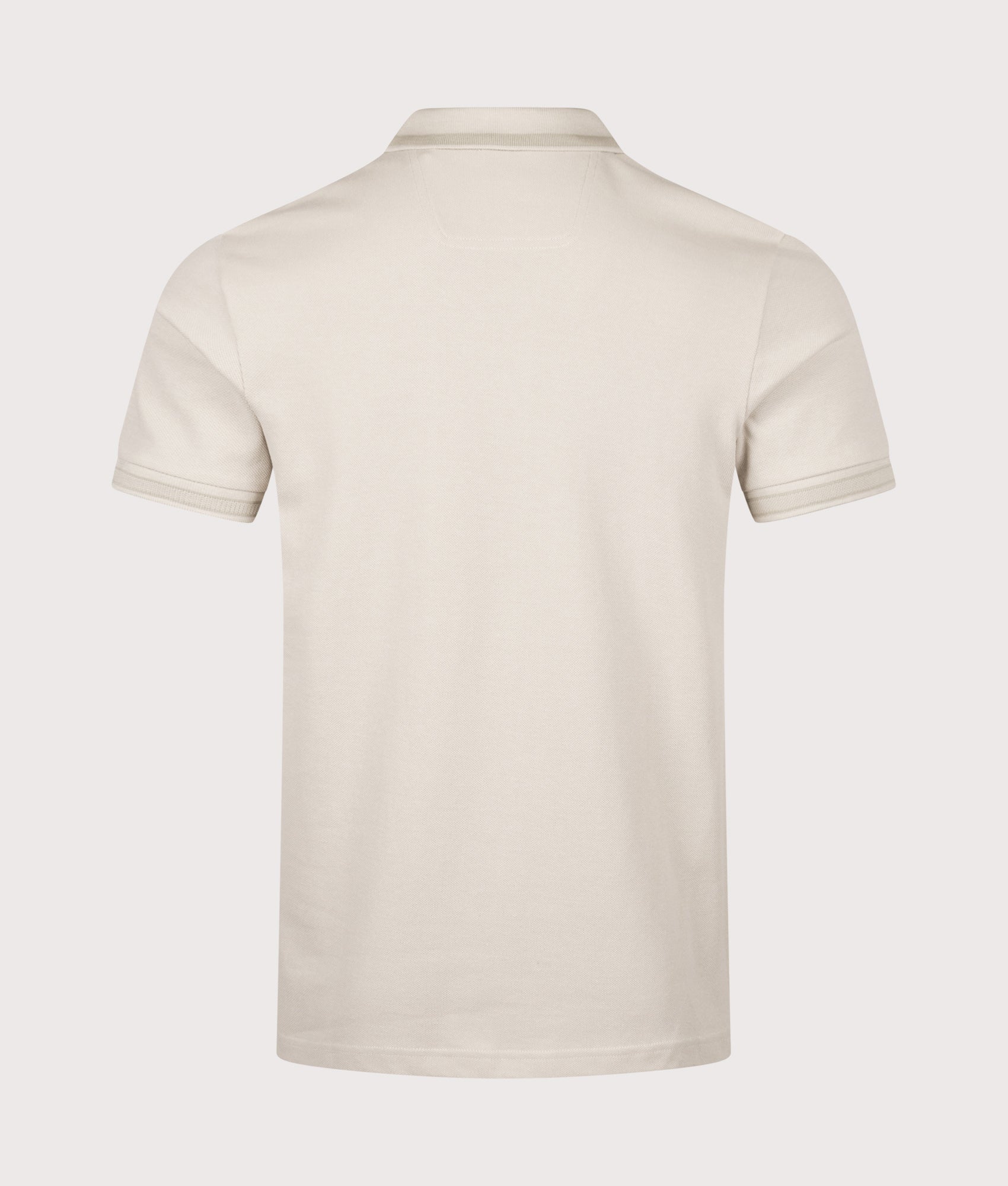 Paddy Polo Shirt in Light Beige | 100% Cotton | BOSS | EQVVS | Back shot 