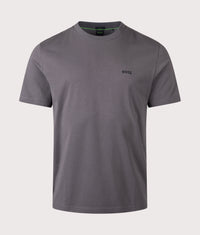 Crew Neck Tee T-Shirt: 071 Open Grey 