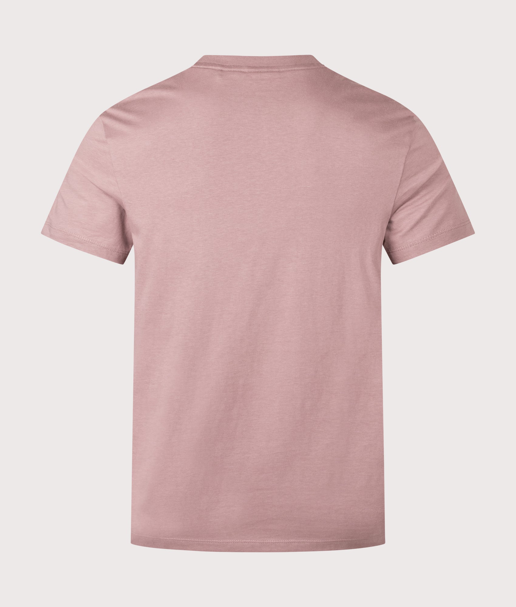 HUGO Dero222 T-Shirt in Light/Pastel Brown at EQVVS Menswear. Back shot.