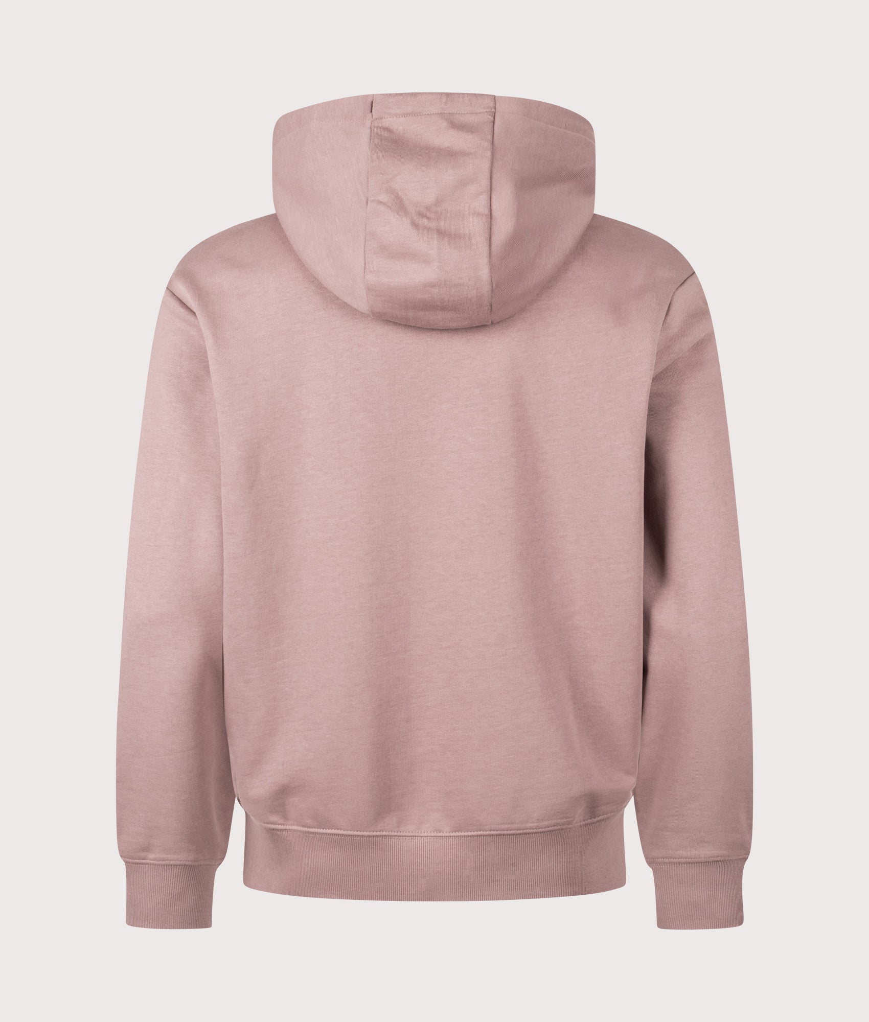 Dapo Hoodie in Light/Pastel Brown | 100% Cotton | HUGO | EQVVS | Back shot 