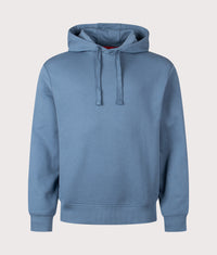 Relaxed Fit Dapo Hoodie: 496 Open Blue 