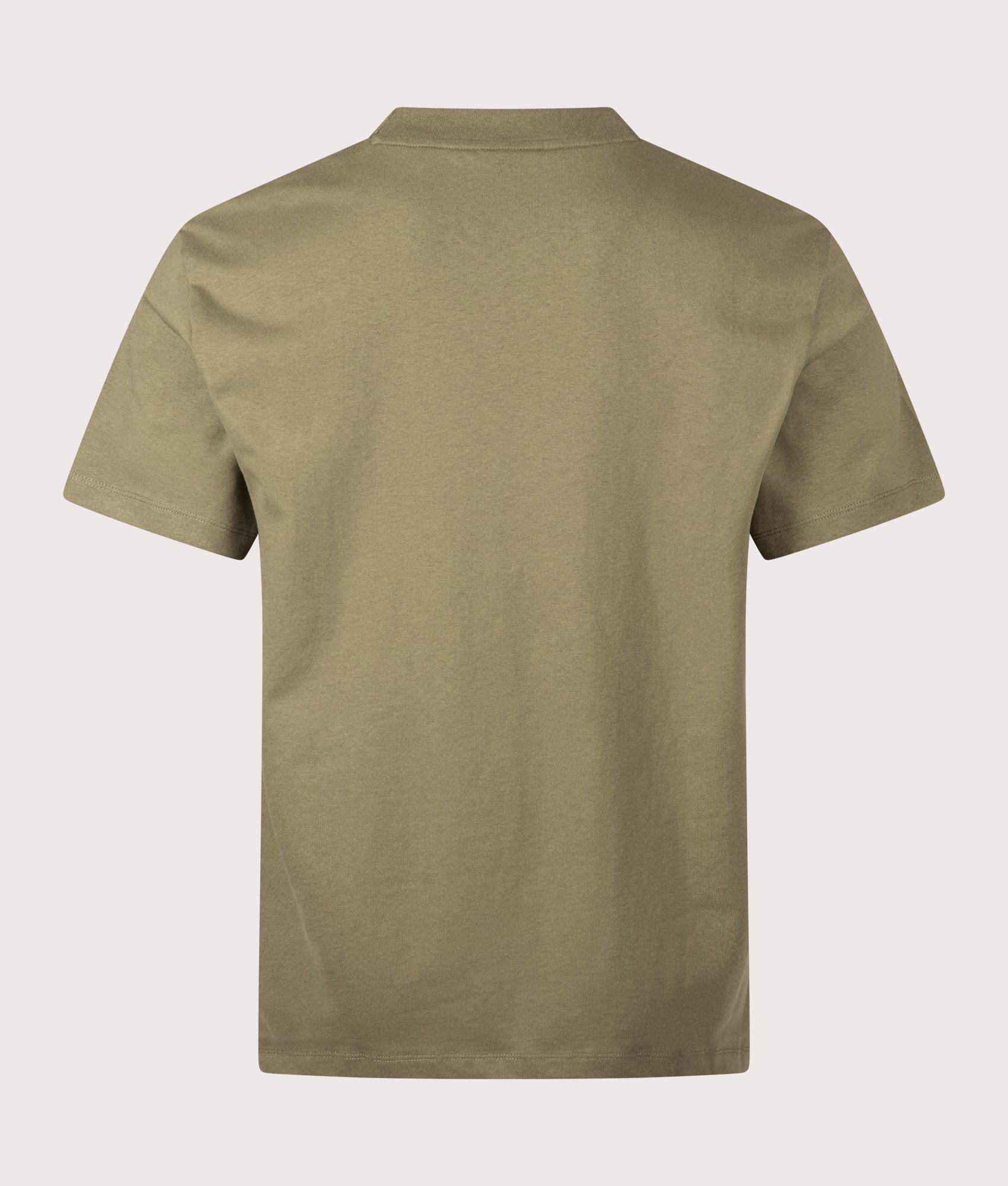 Relaxed Fit Dapolino T-Shirt in Open Green | 100% Cotton | HUGO | EQVVS | Back shot